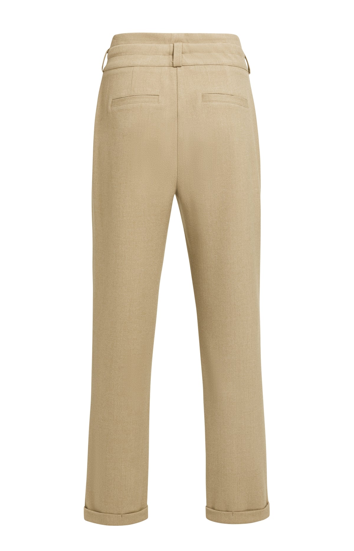 Cornstalk Brown Melange Trouser