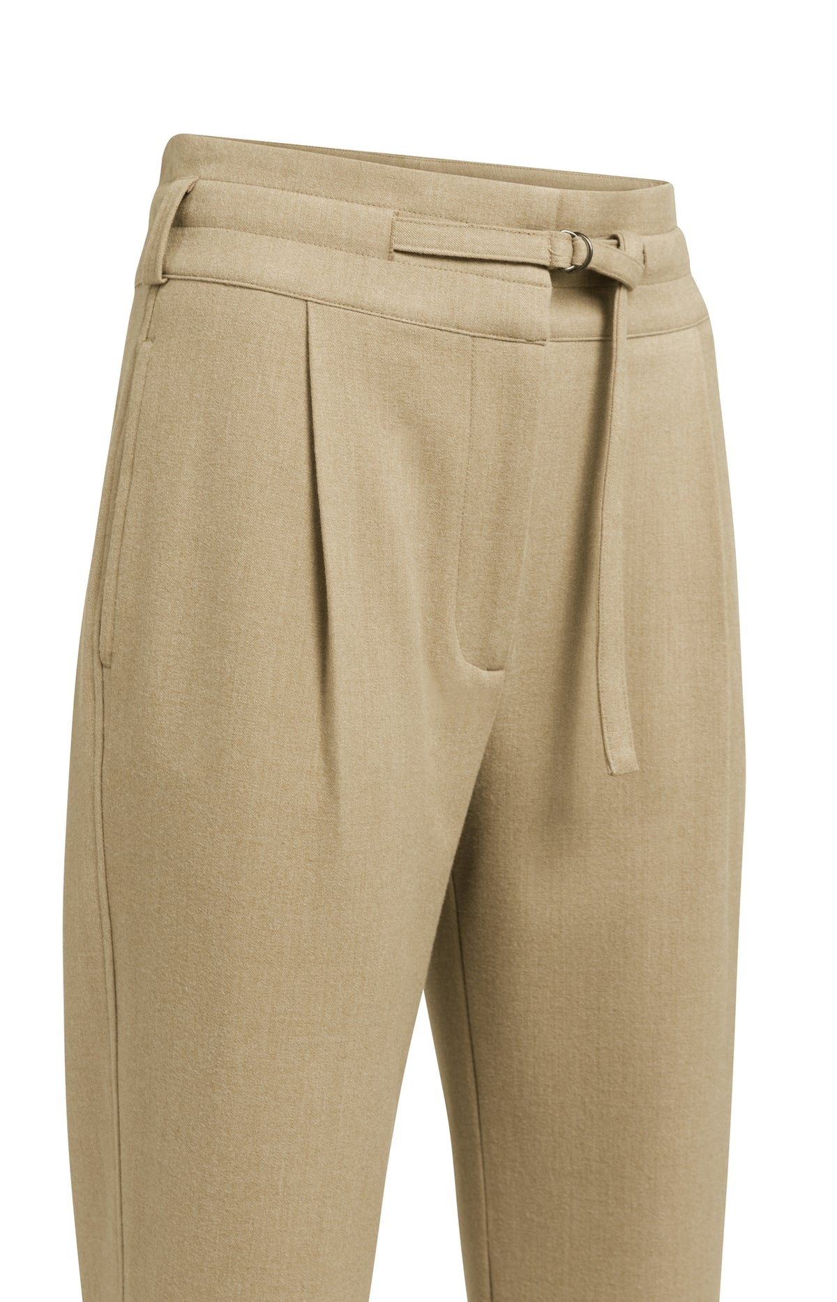 Cornstalk Brown Melange Trouser