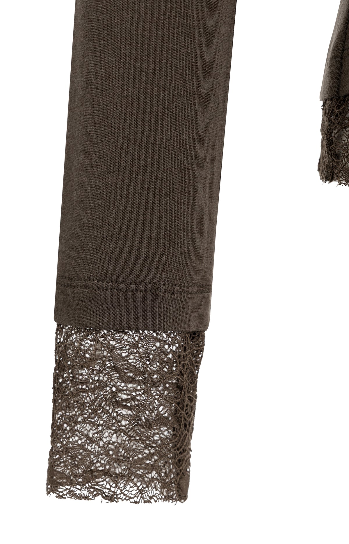 Slate Black Brown Jersey Top