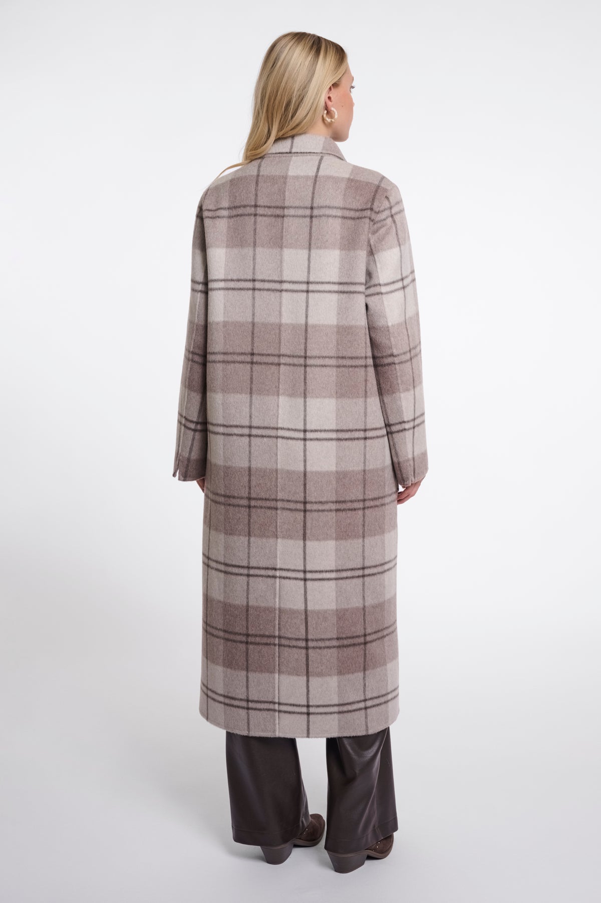 Adria Soft Oat Check Coat