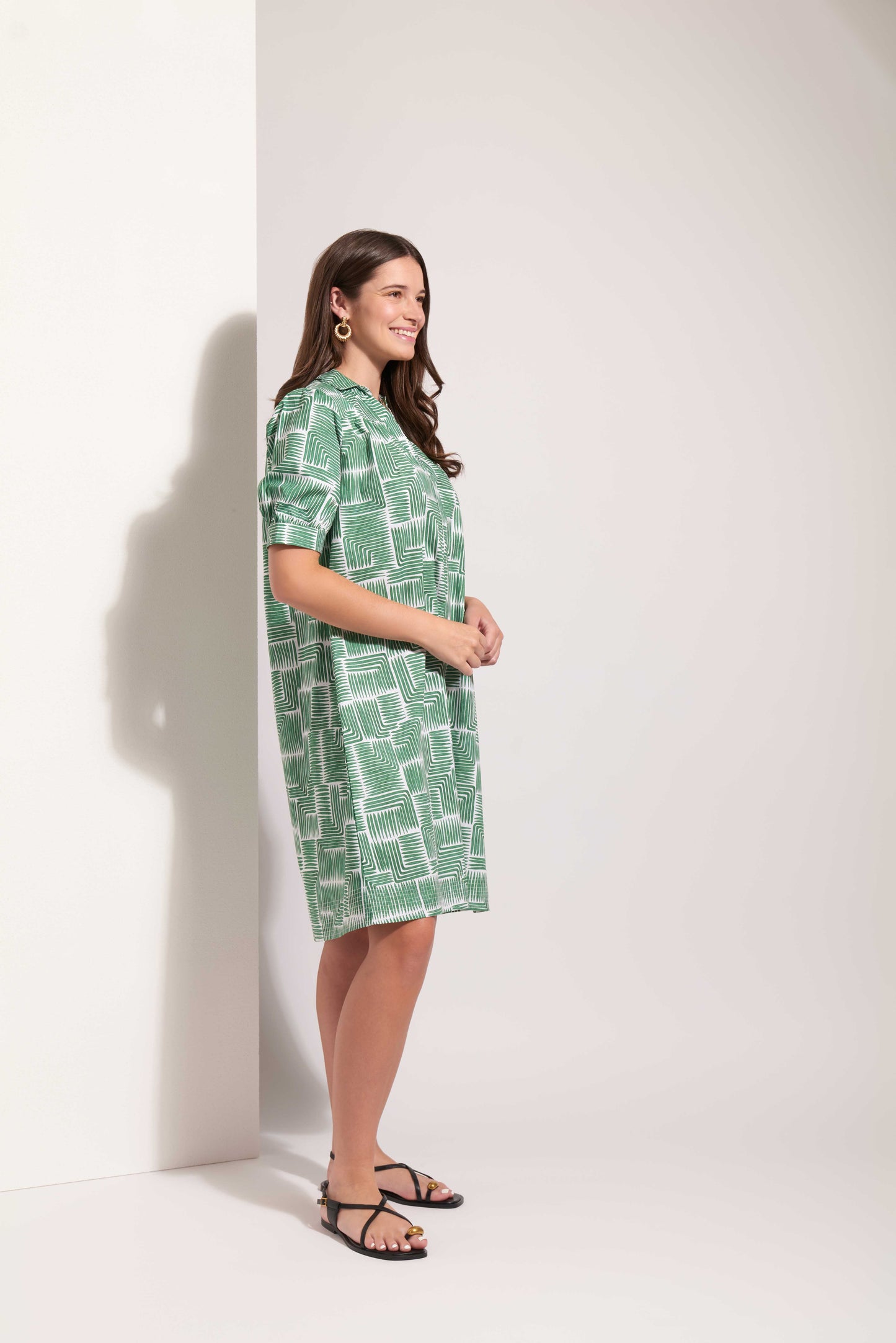 That’s The Spirit Dress Lush Leaves