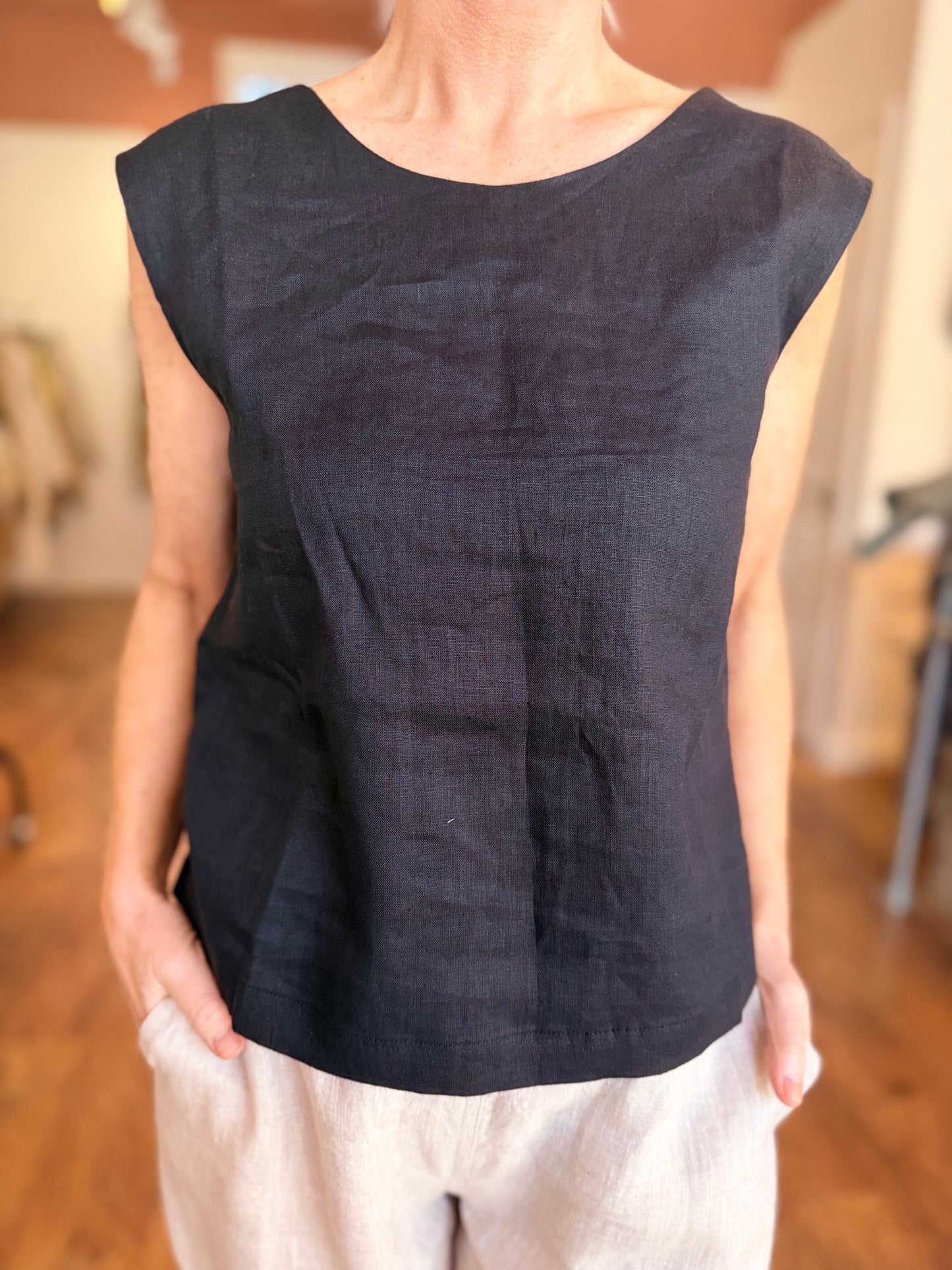Its Only Natural Black Top
