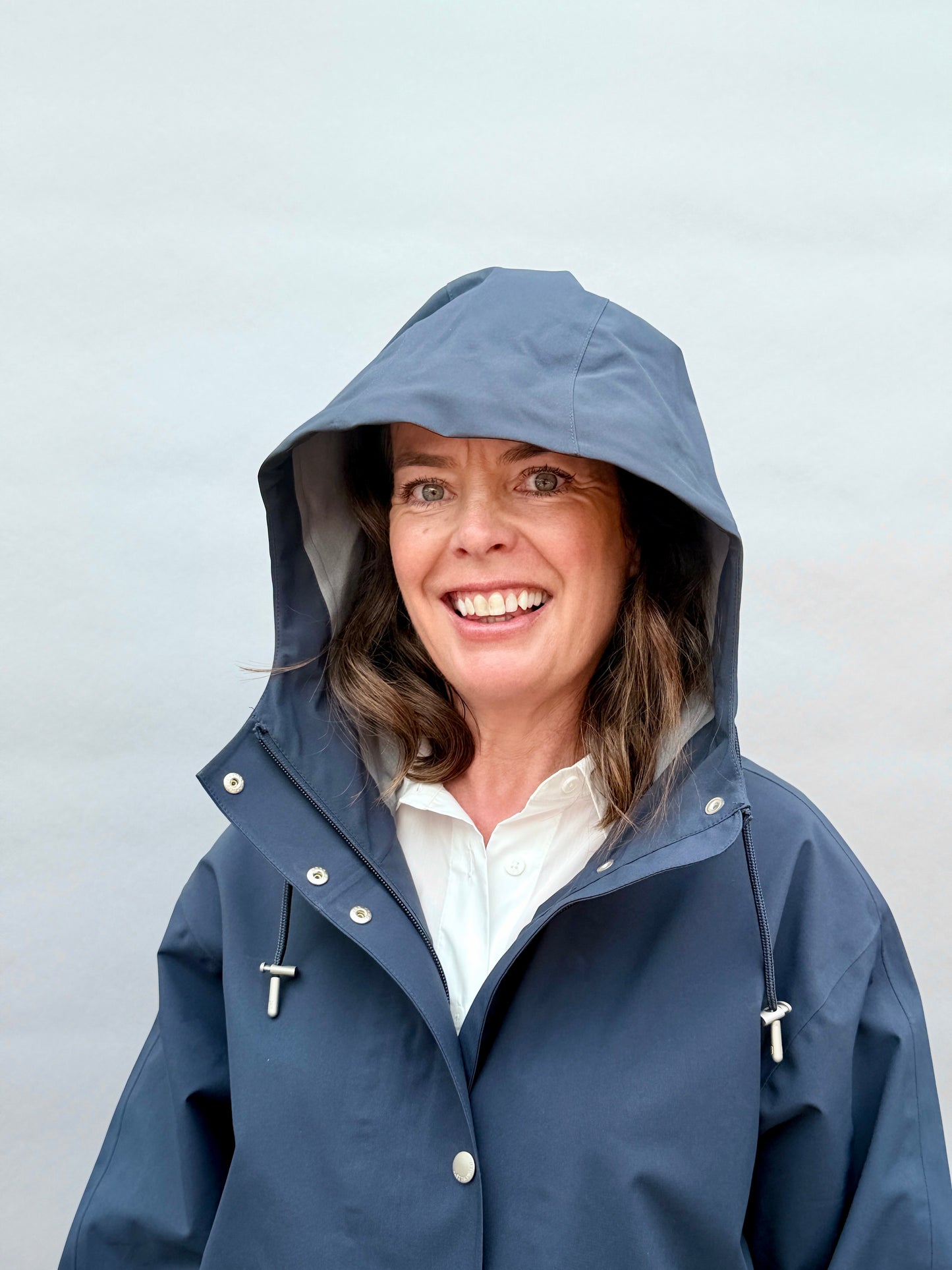 Dark Indigo Gentle Rain Coat