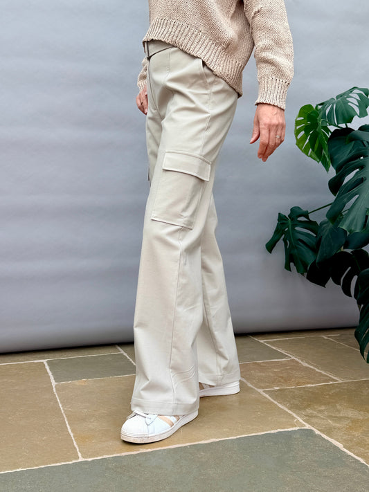 Slate Grey Cargo Trouser