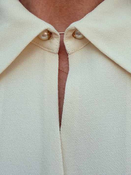 Ecru Raglan Sleeve Top