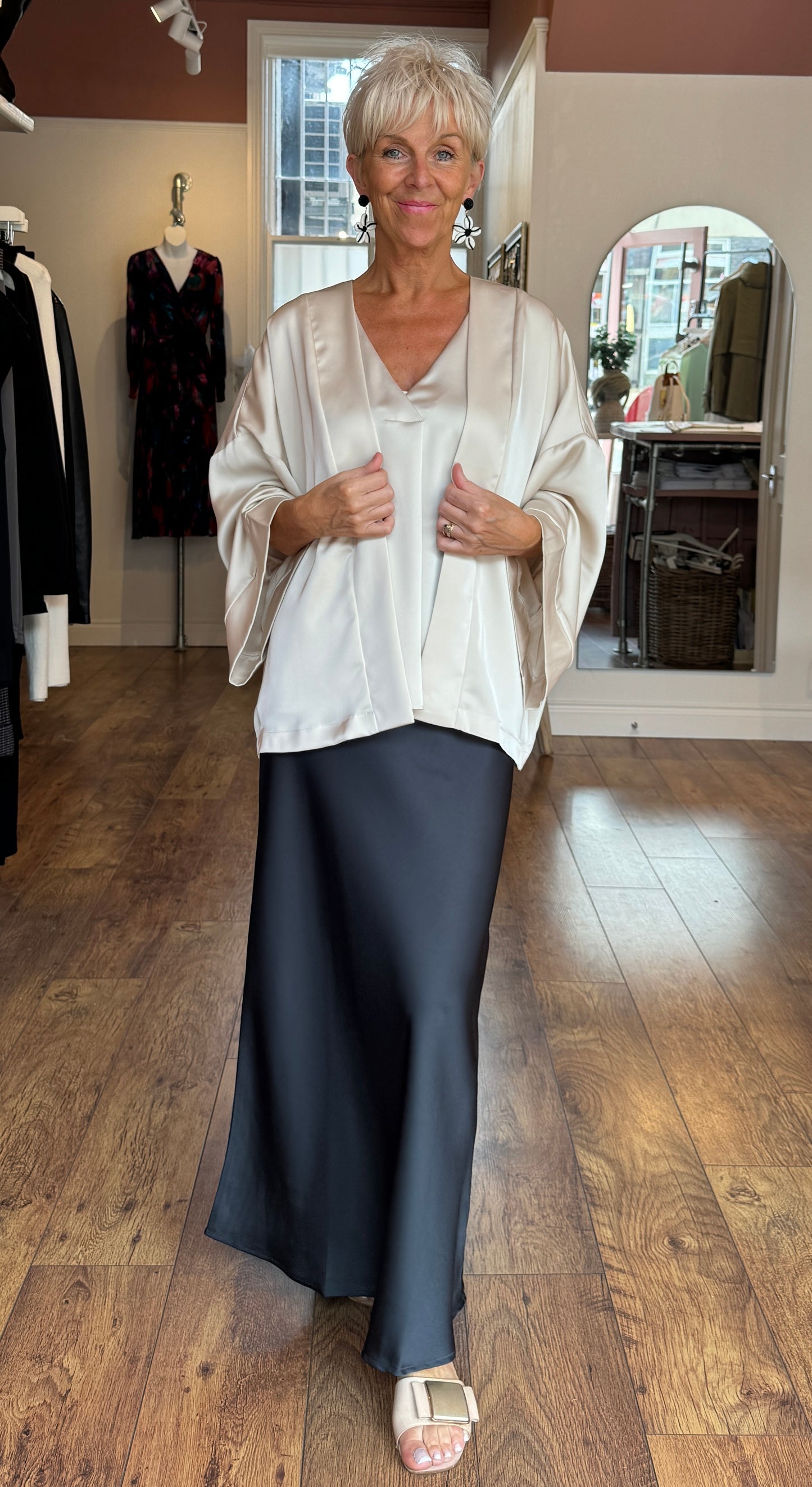 Faith Champagne Kimono