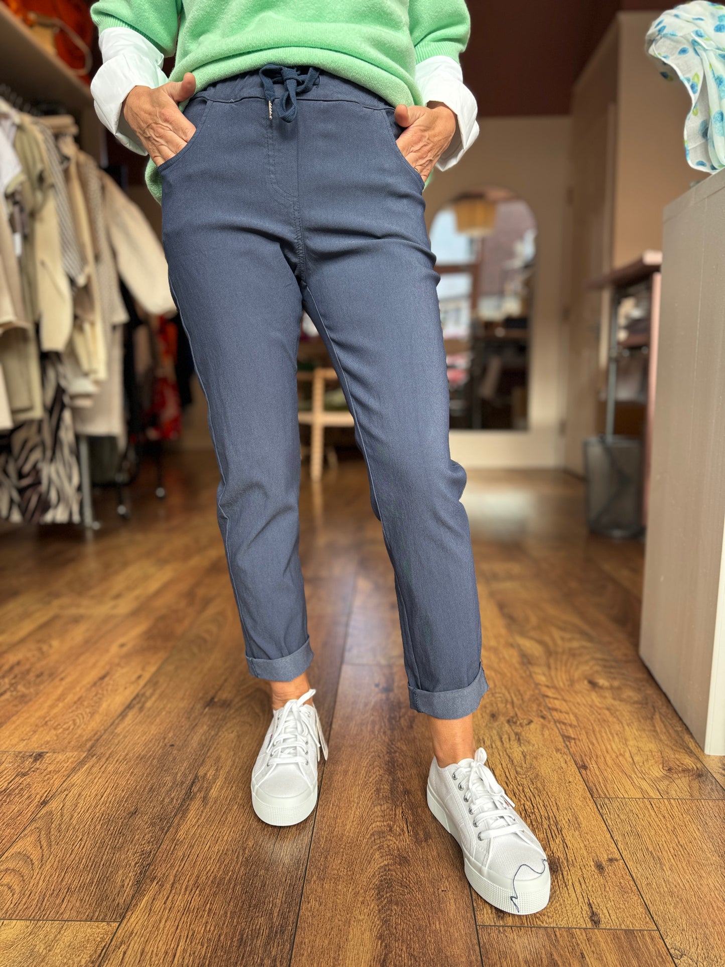 Deck Navy Trouser