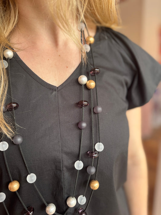 Dress is More Black Top