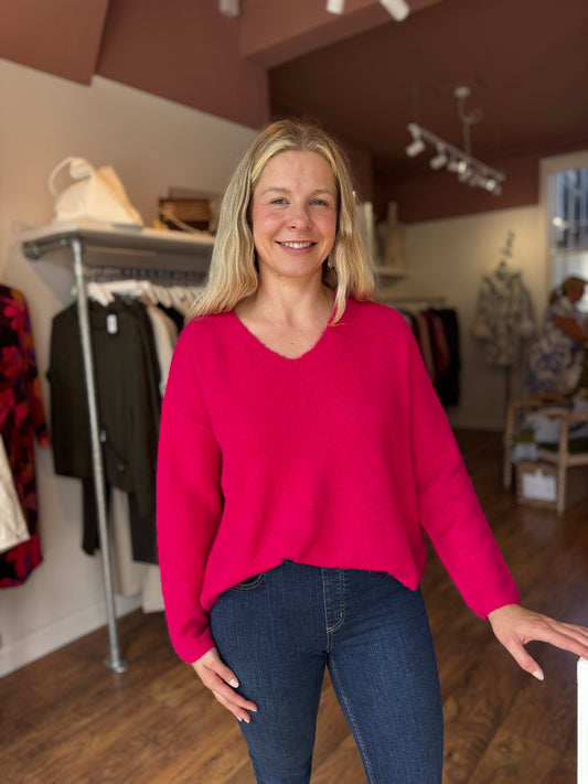 Sweater Ultra Pink Half Sweater