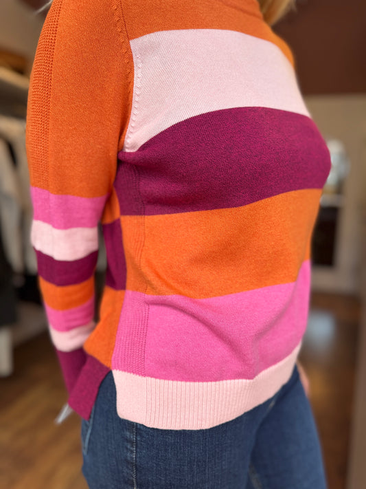 By The Rules Sweater Orange Mix