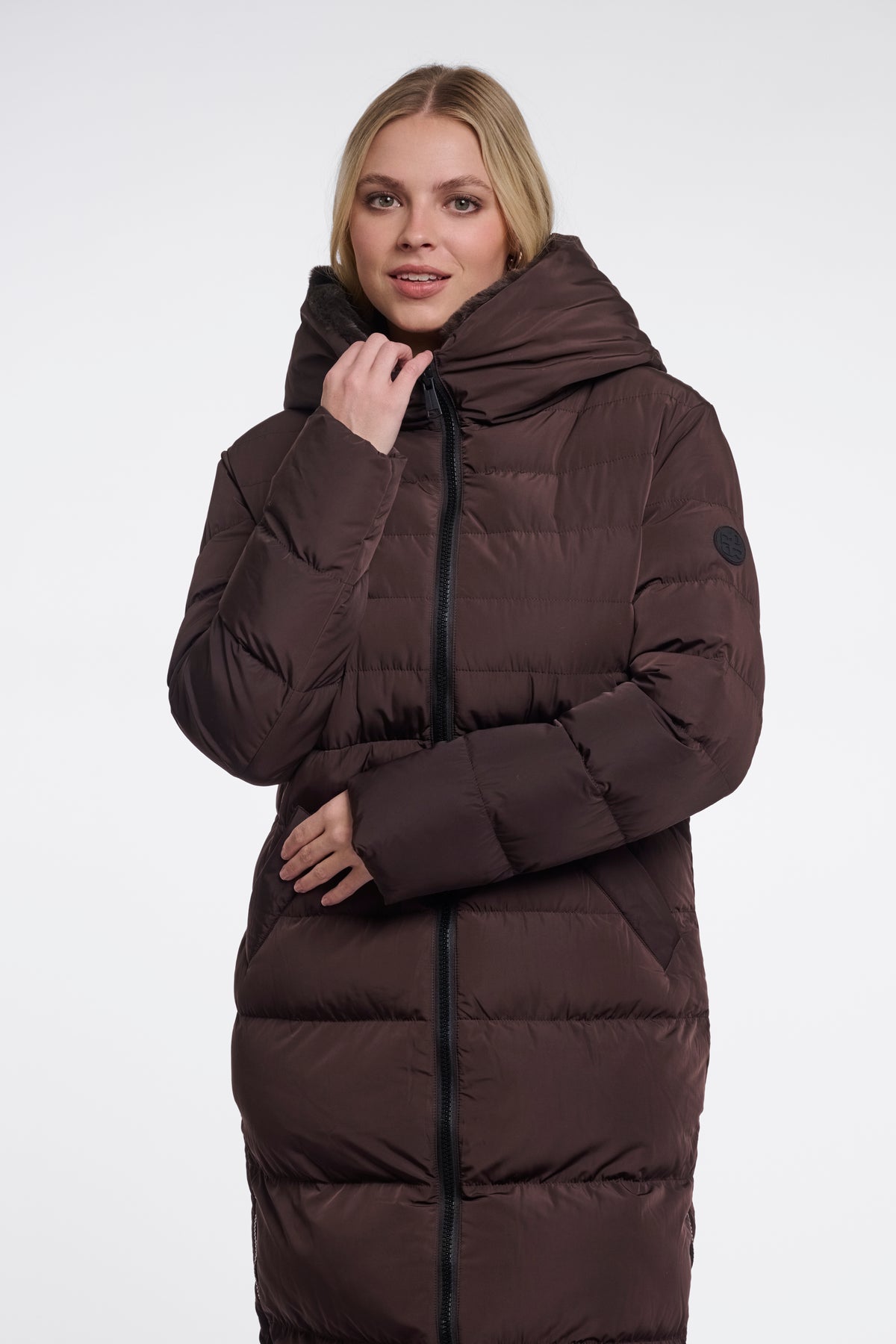KeilaFur Leopard Brown Coat