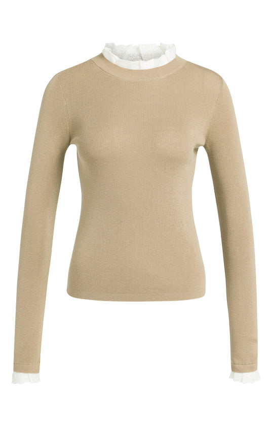 Cornstalk Brown Fine Knit