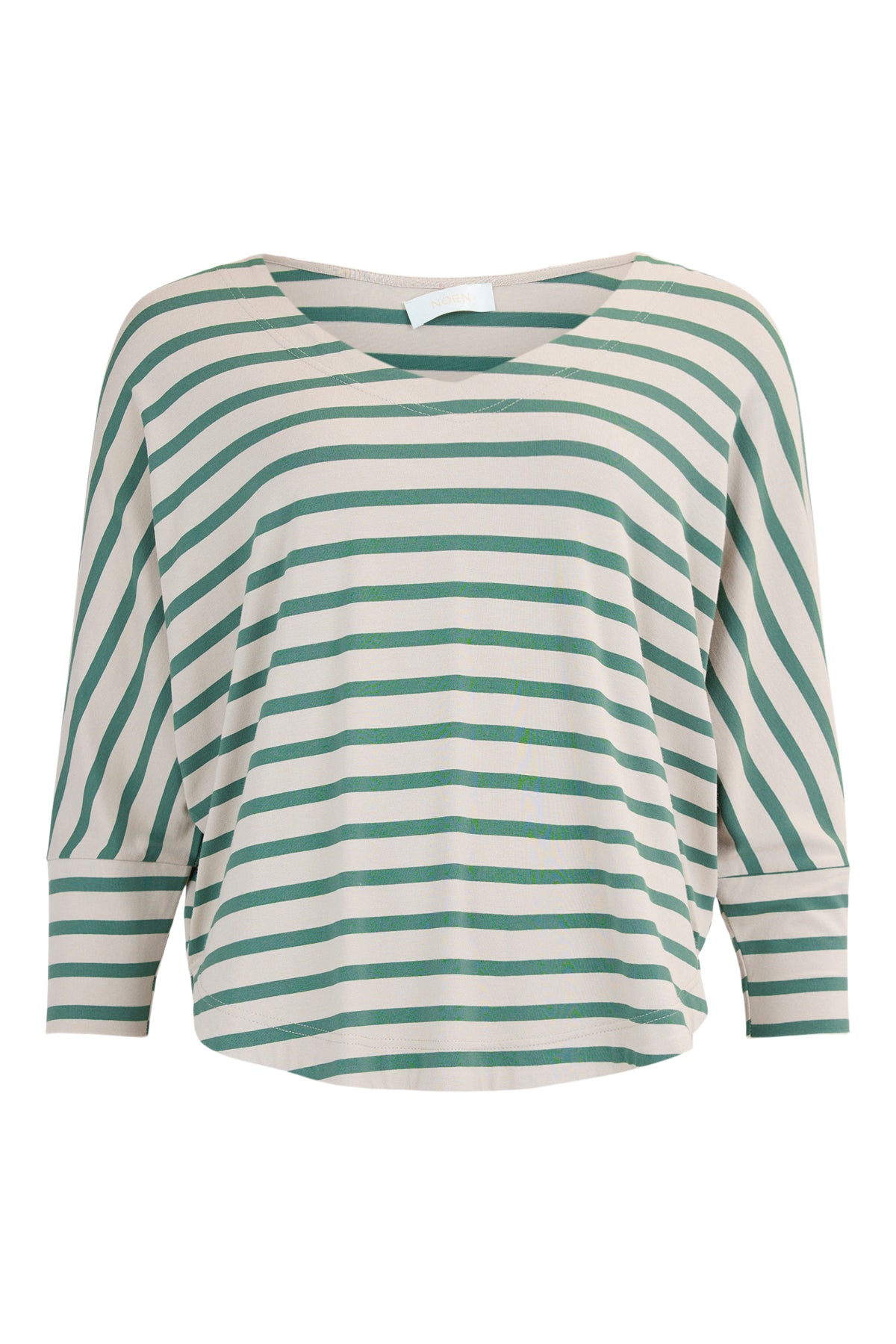 Loden Green Stripe T-Shirt