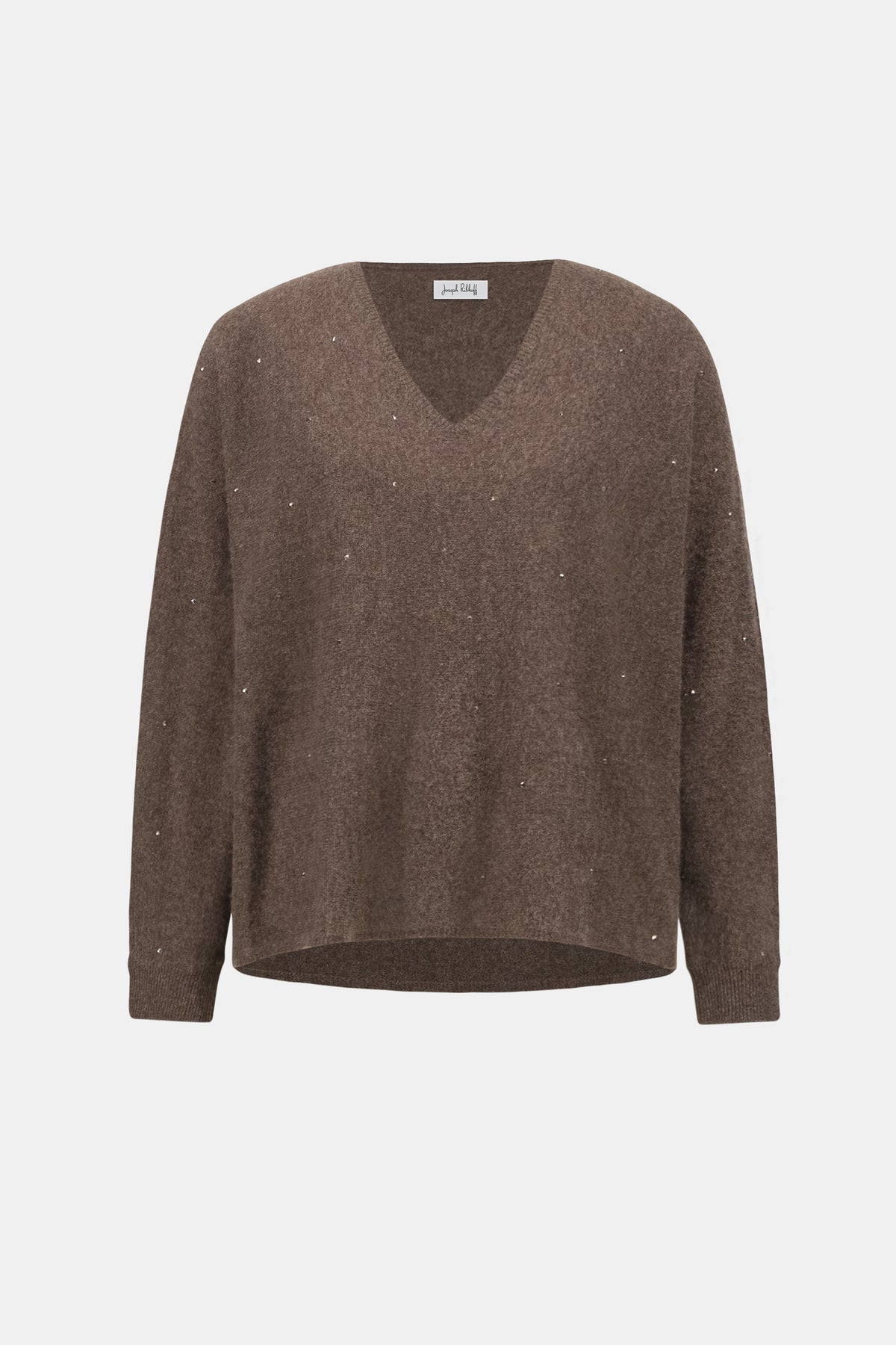 Taupe Gem Cashmere Jumper 263940