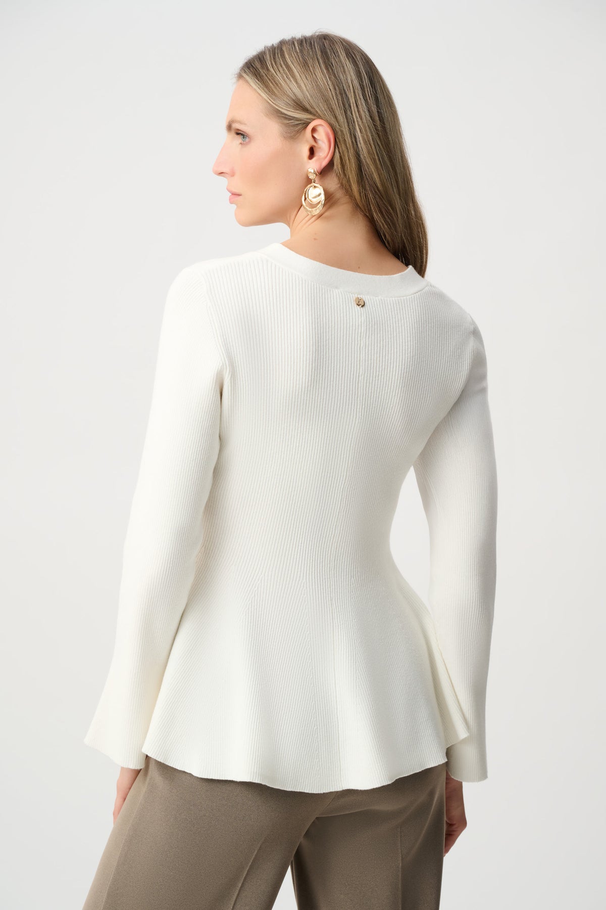 Cream Button Cardigan 263968