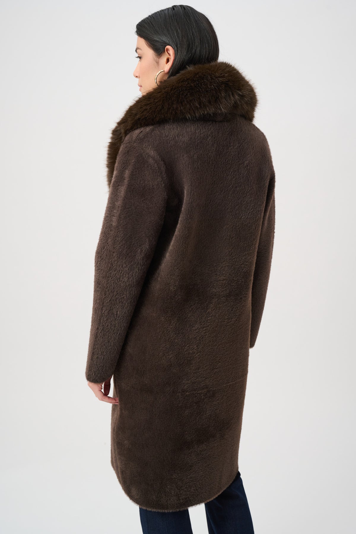 Moka Faux Fur Coatigan 263973