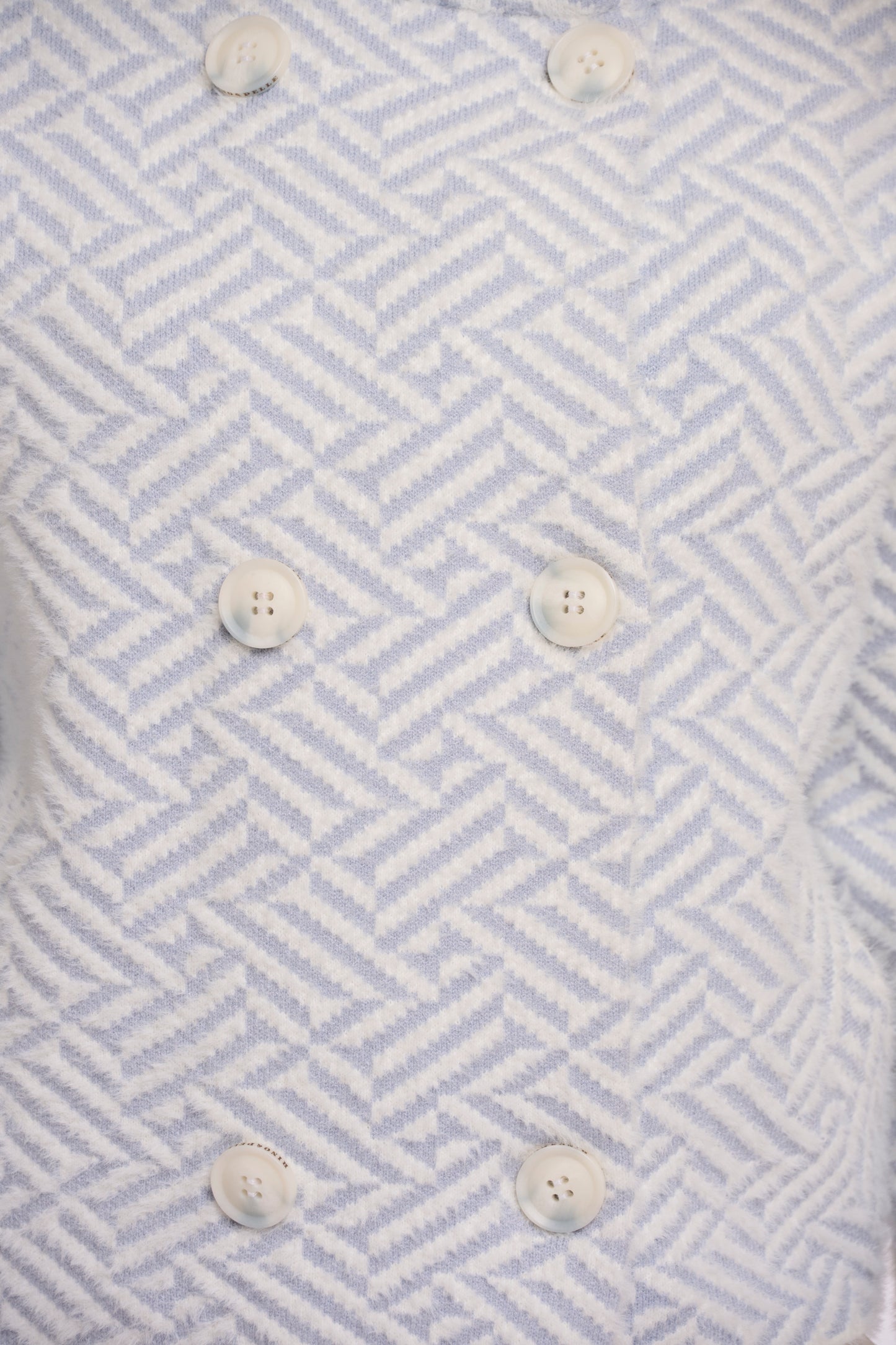 Beth Light Blue Graphic Jacket