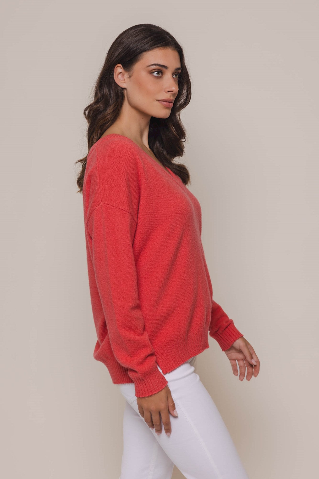 Ellie Coral Sweater