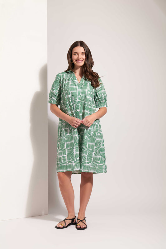 That’s The Spirit Dress Lush Leaves