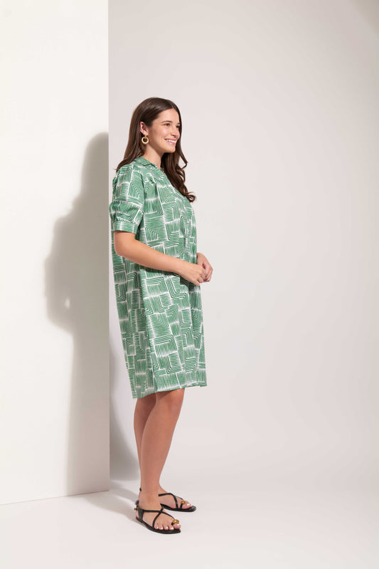 That’s The Spirit Dress Lush Leaves