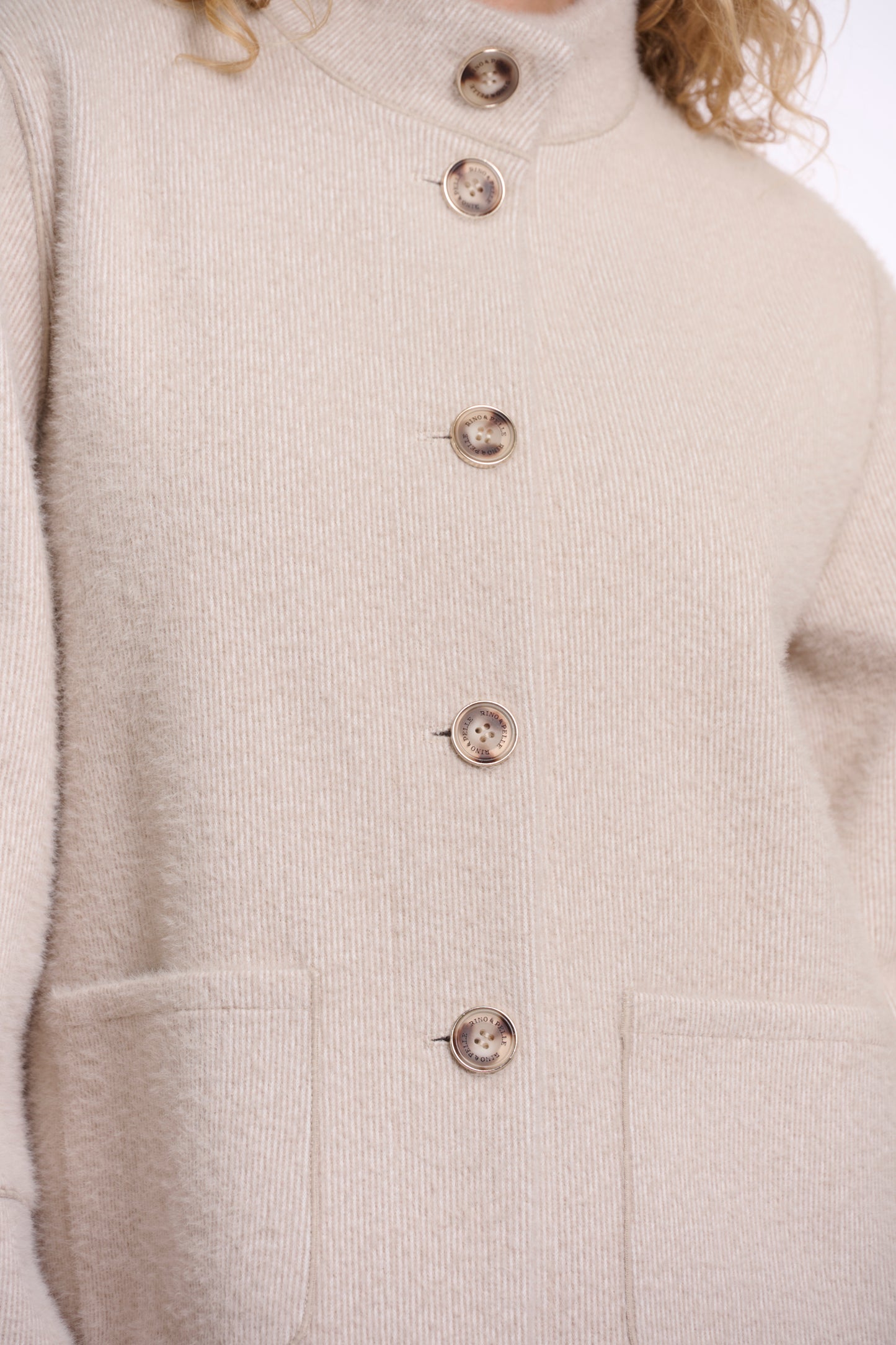 Fanny Stone Snow Cape Coat