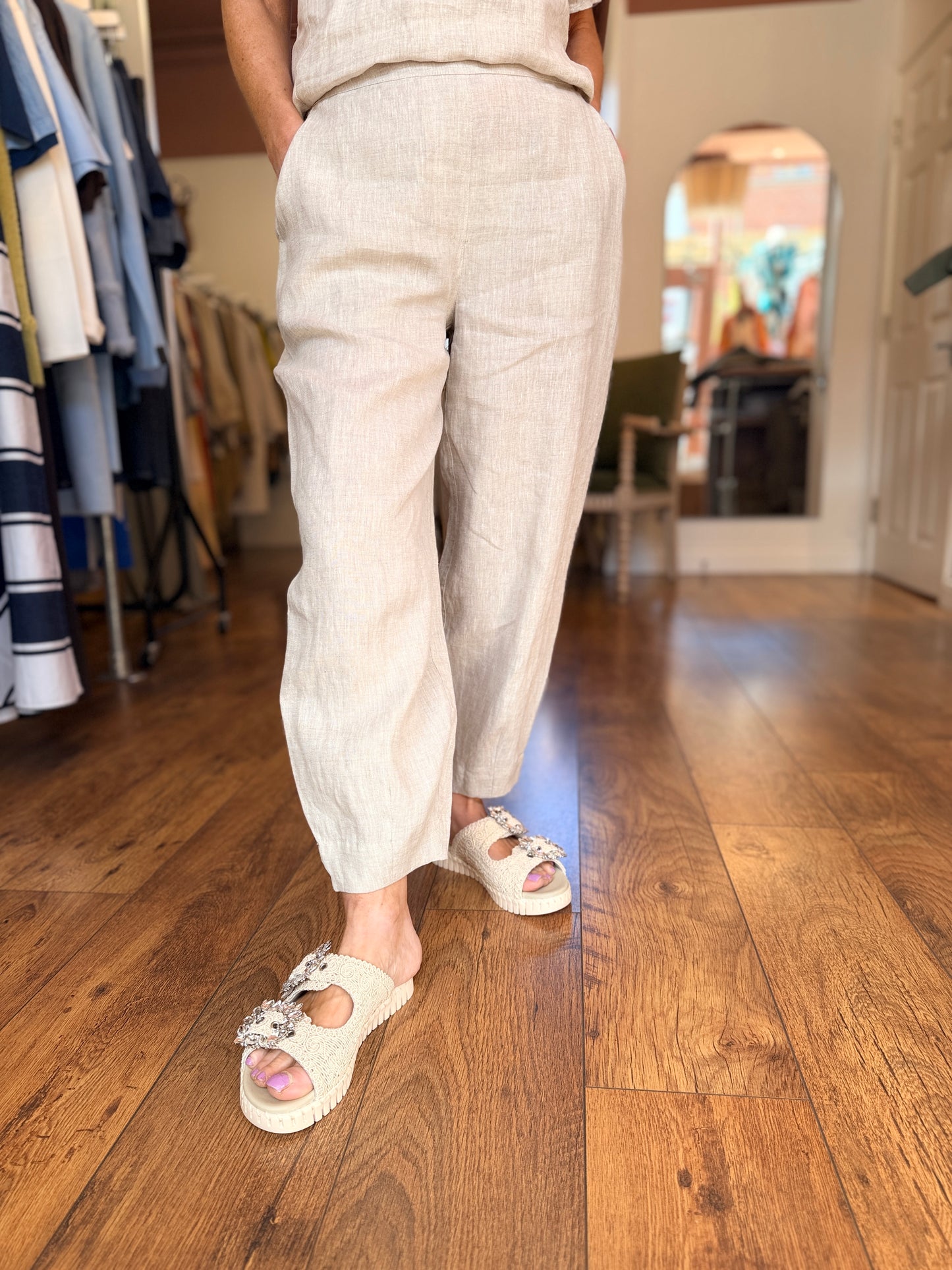 Jubilent Sandy Marl Trouser
