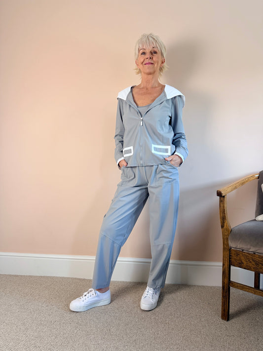 Taupe Slim Leg 109 Trouser