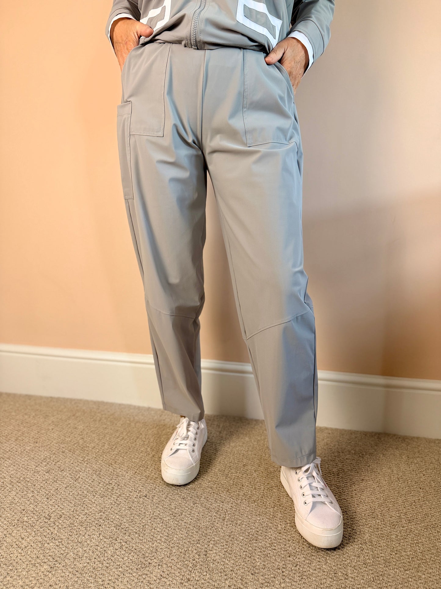 Taupe Slim Leg 109 Trouser