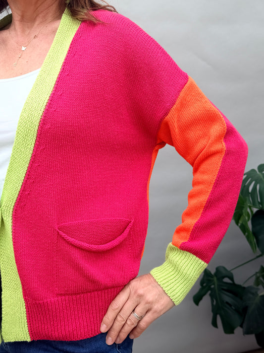 Multi Coloured Cardigan