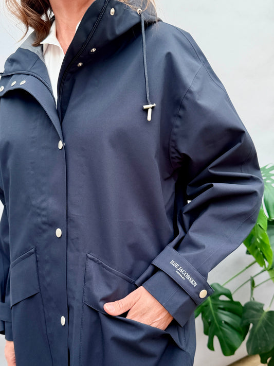 Dark Indigo Gentle Rain Coat
