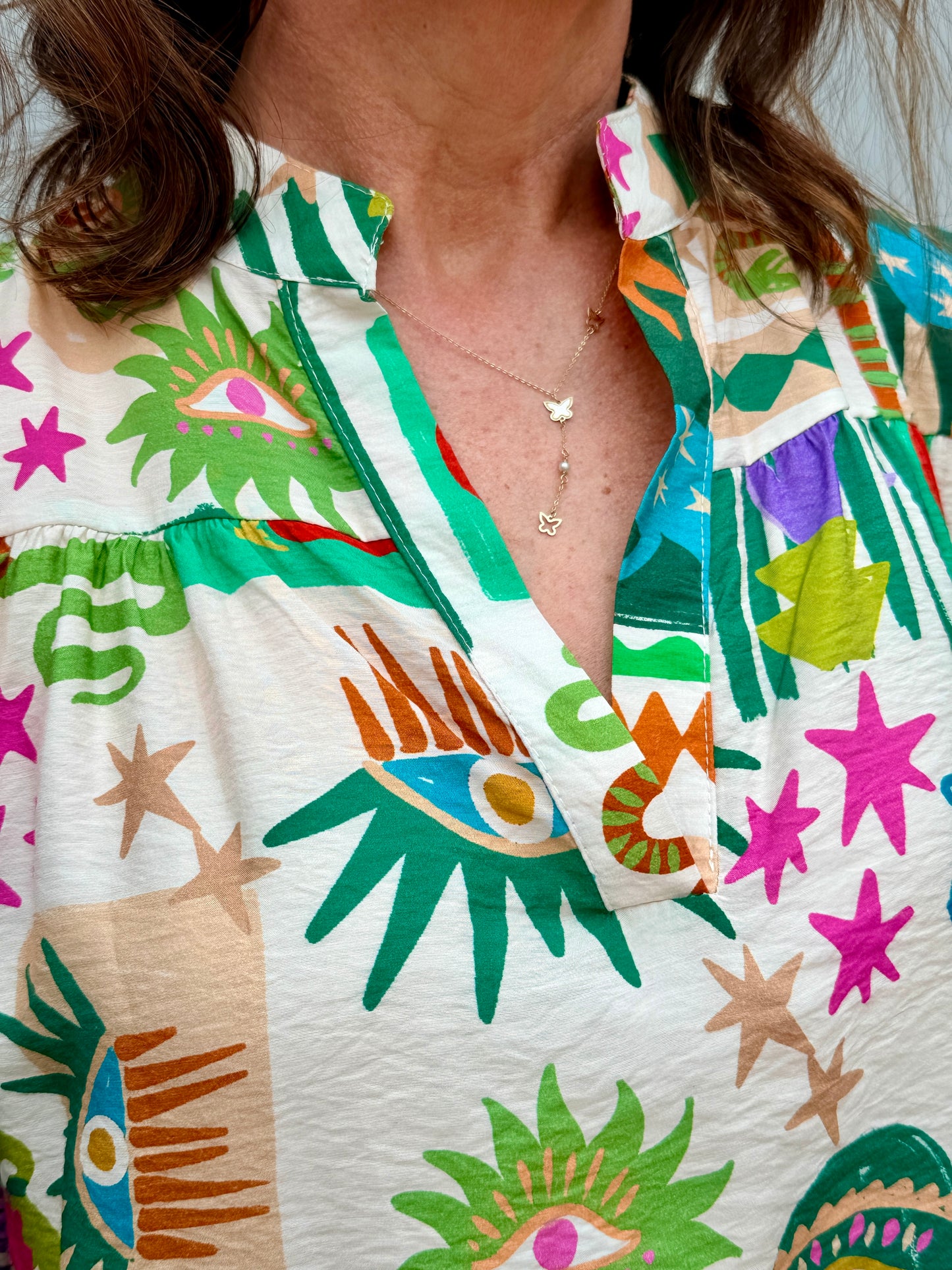 Green Tribal Shirt