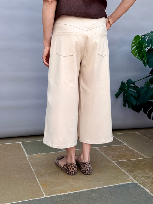 Yefira Cream Wide Pant