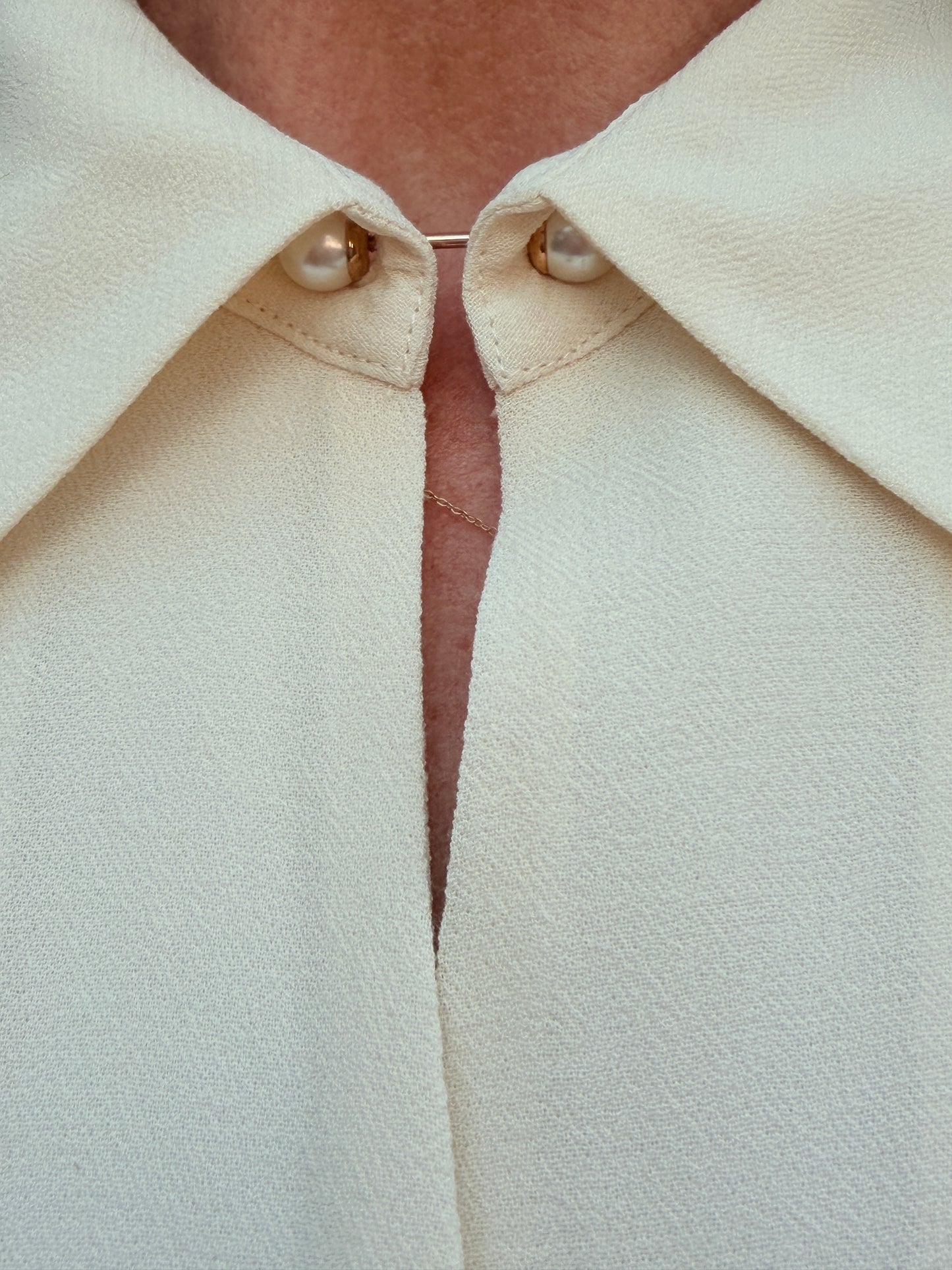 Ecru Raglan Sleeve Top