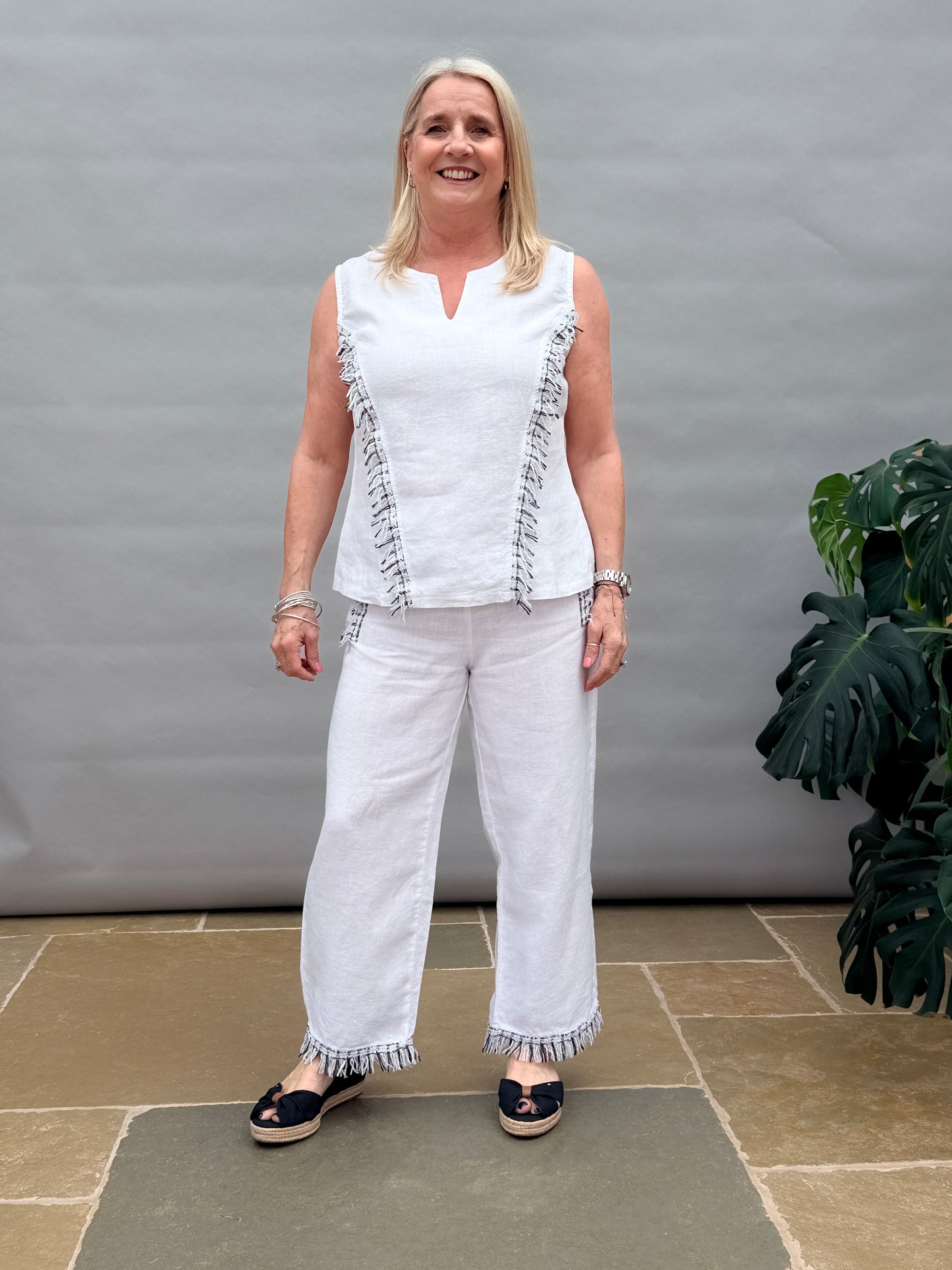 White Pascal Trouser
