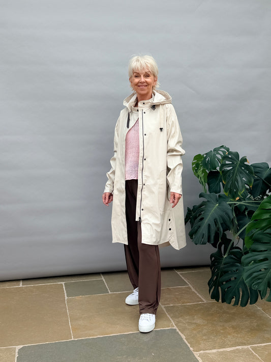 Milk Crème Rain71 Coat