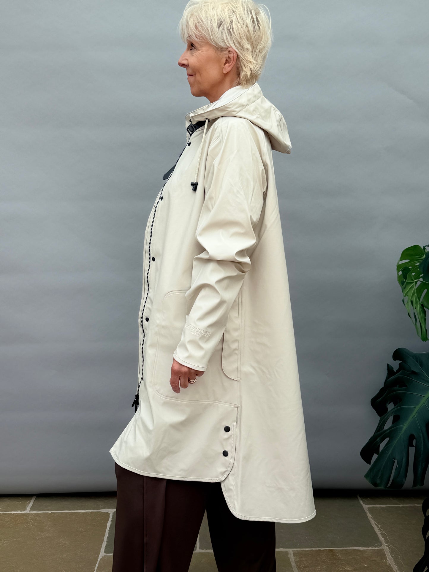 Milk Crème Rain71 Coat