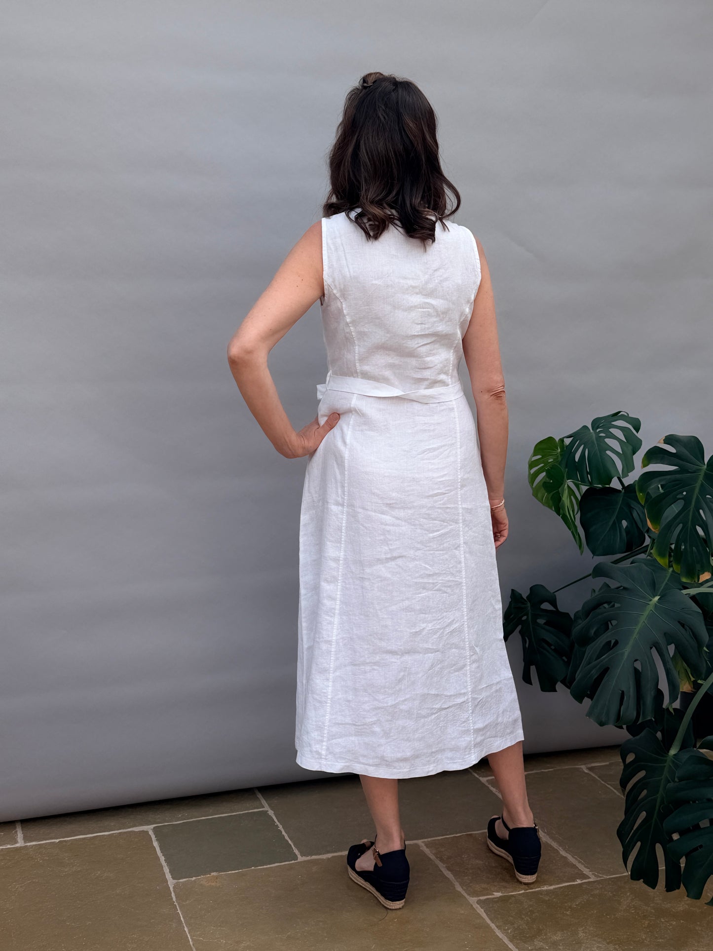 White Regine Dress