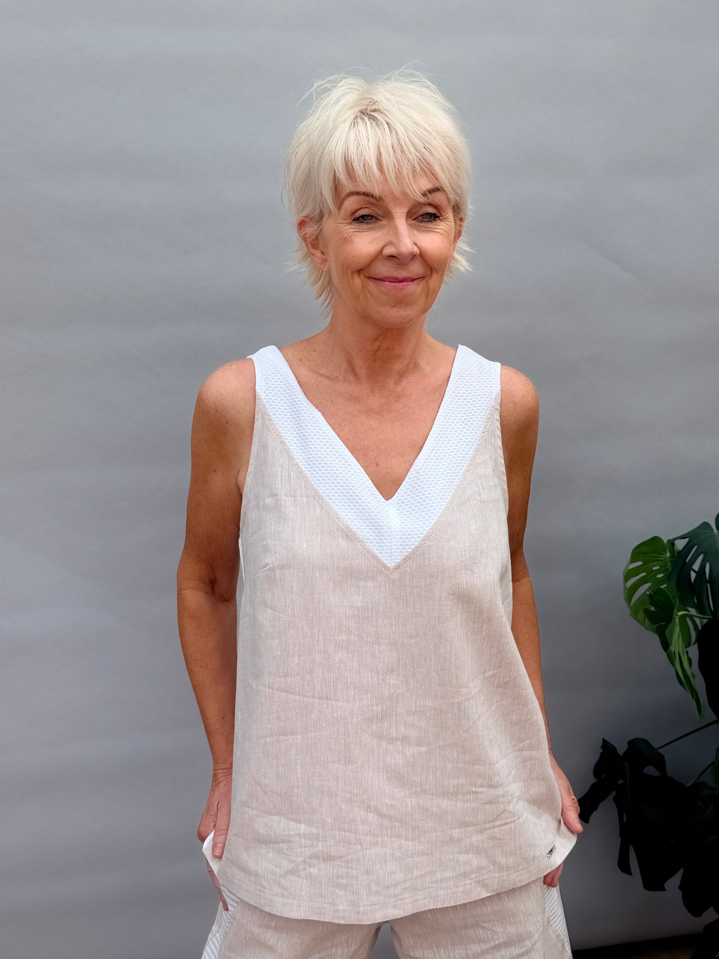 Cream Alexia Top