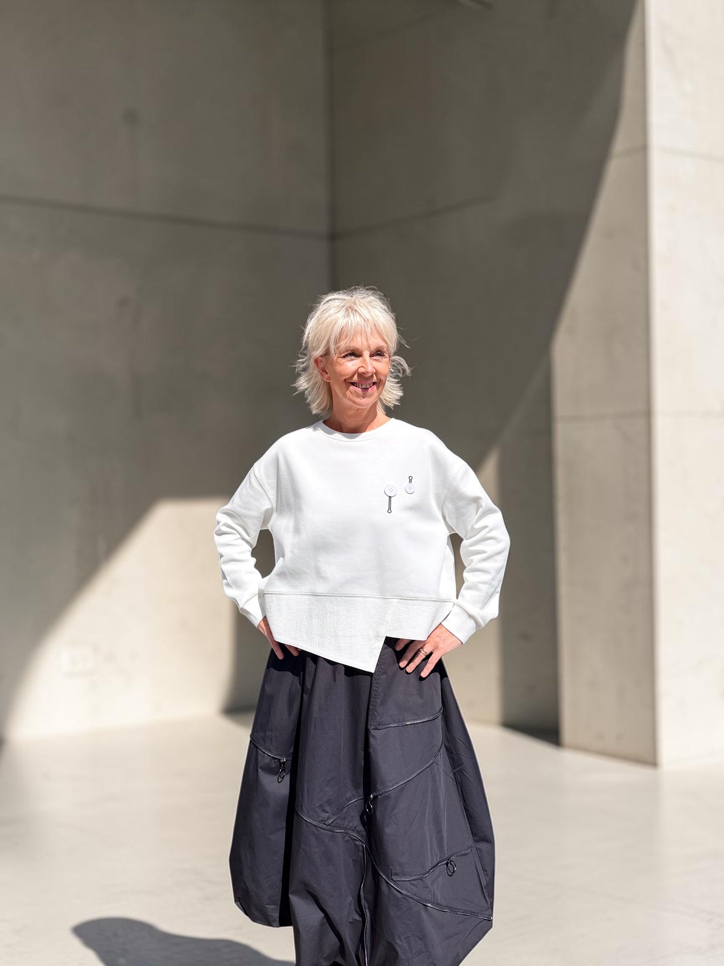 White Jumper H2046