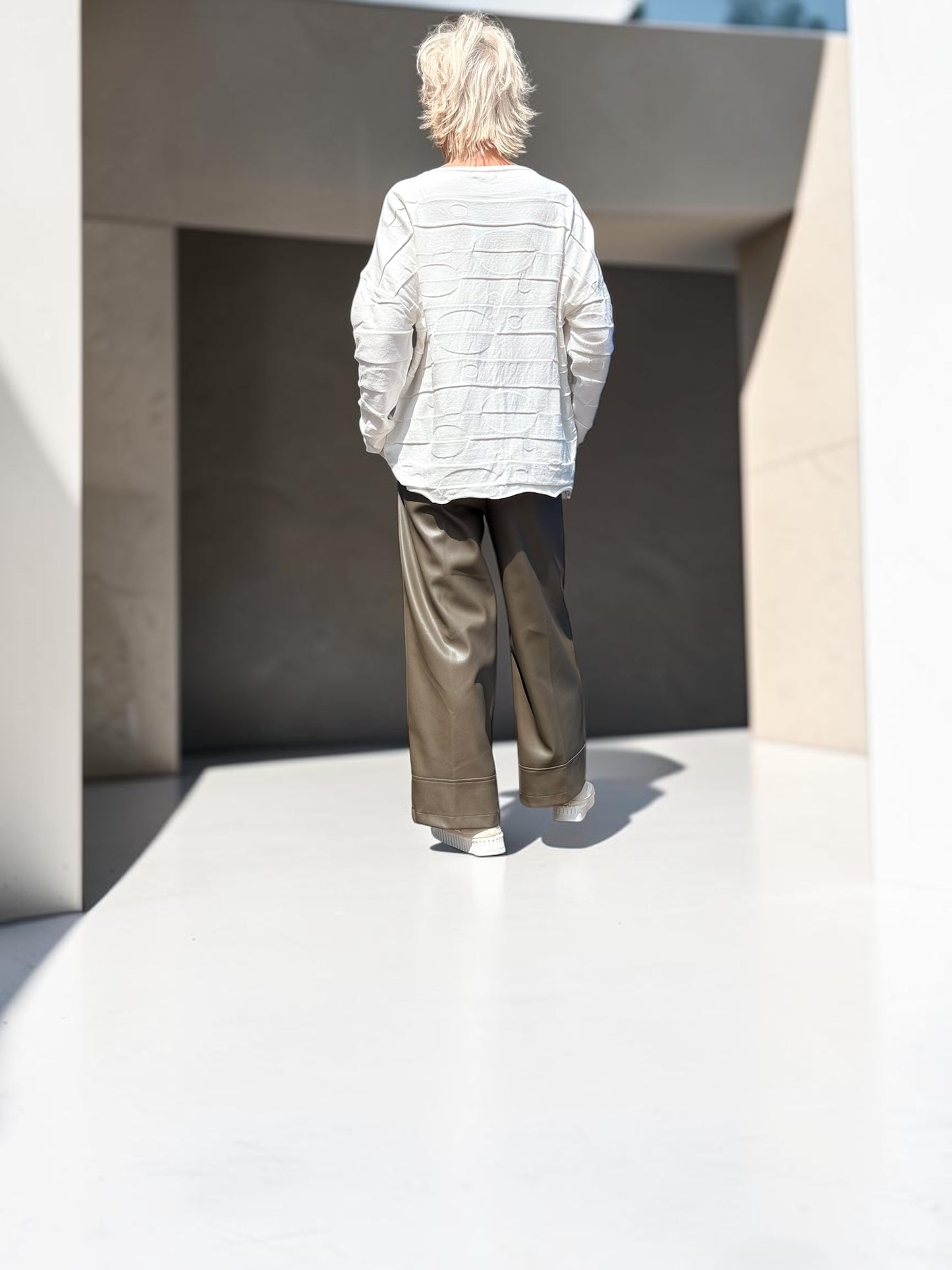 Thyme Leatherette Trousers