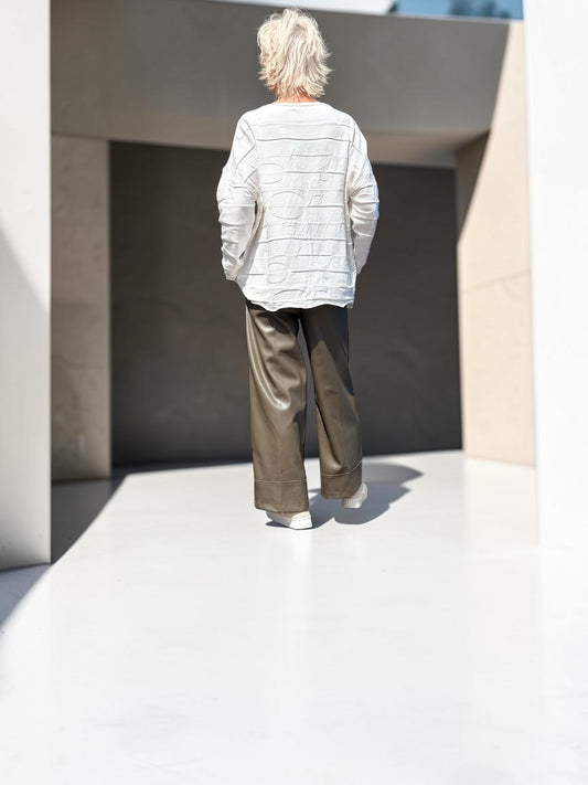 Thyme Leatherette Trousers