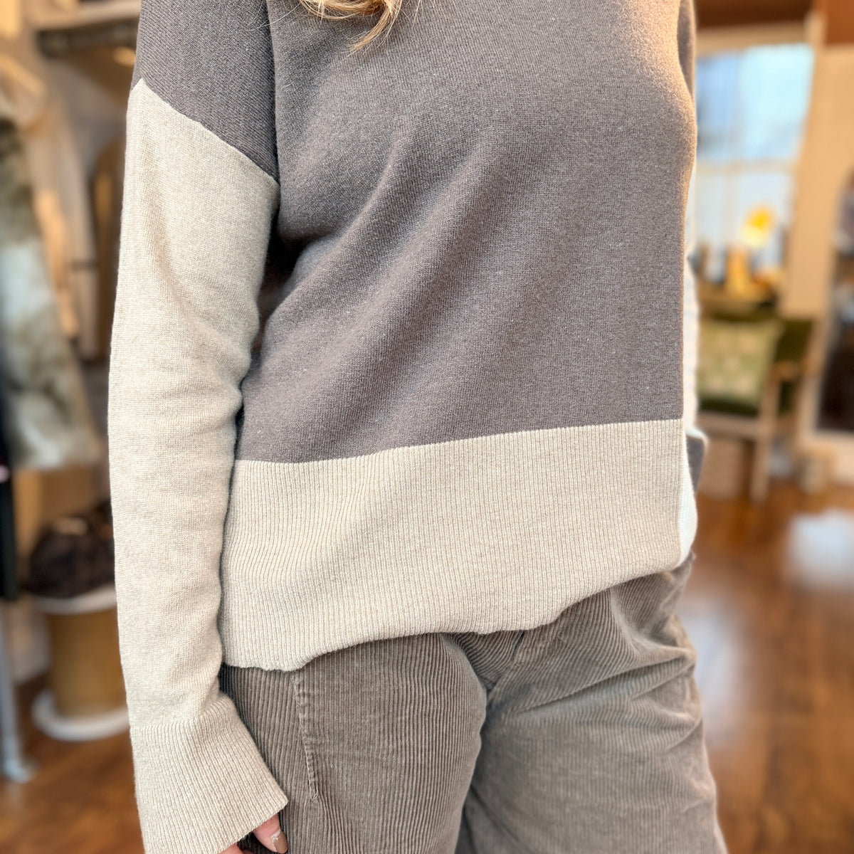 Mocha Knit Jumper