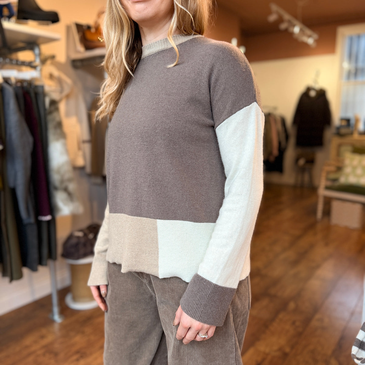 Mocha Knit Jumper