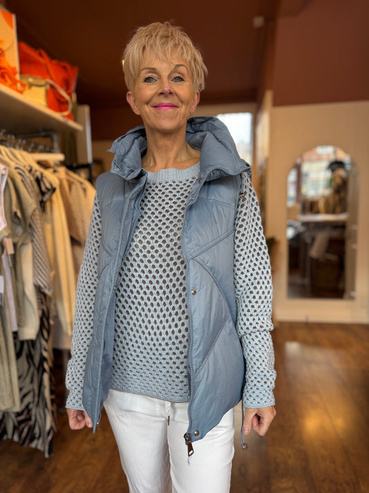 Denim Blue Gilet