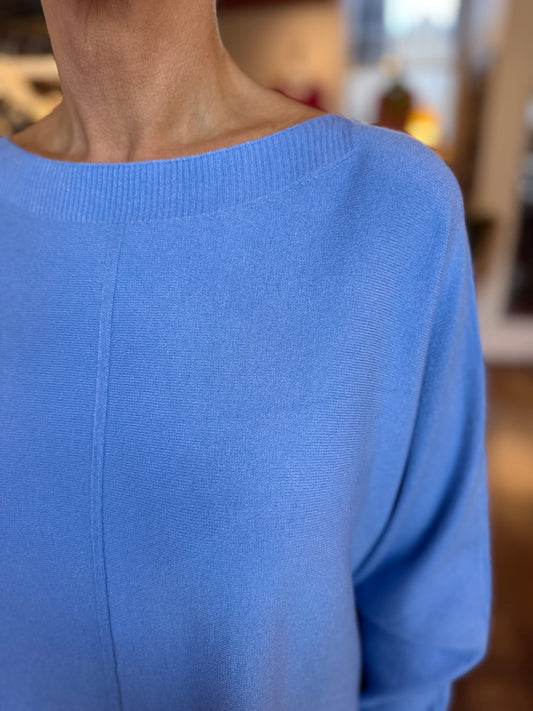 Cornflour Blue Knit