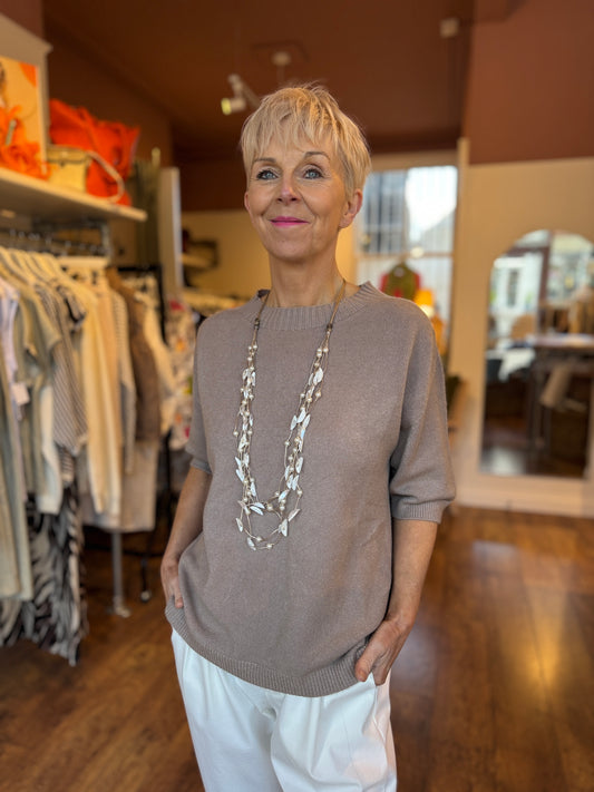 Taupe Knit