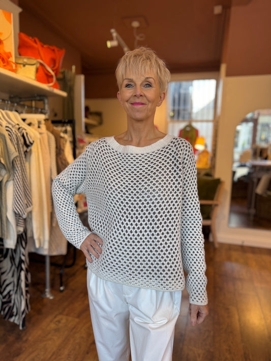 Cream Knit