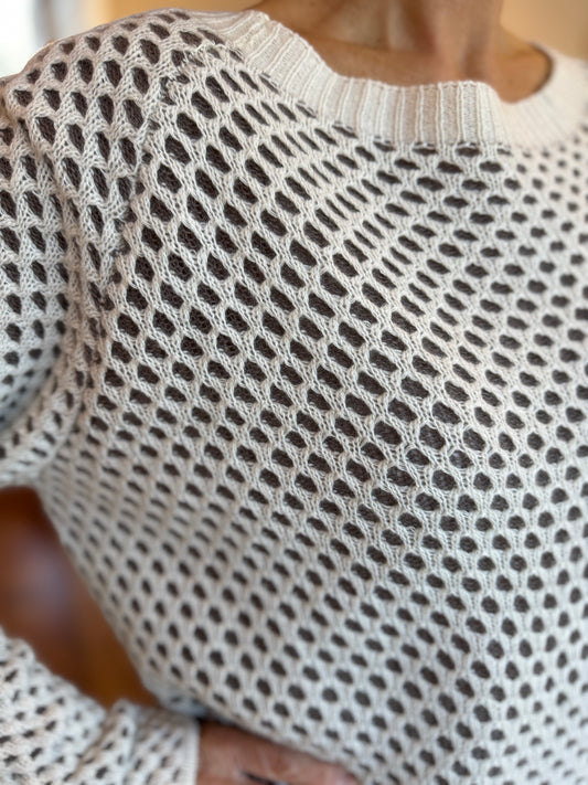 Cream Knit