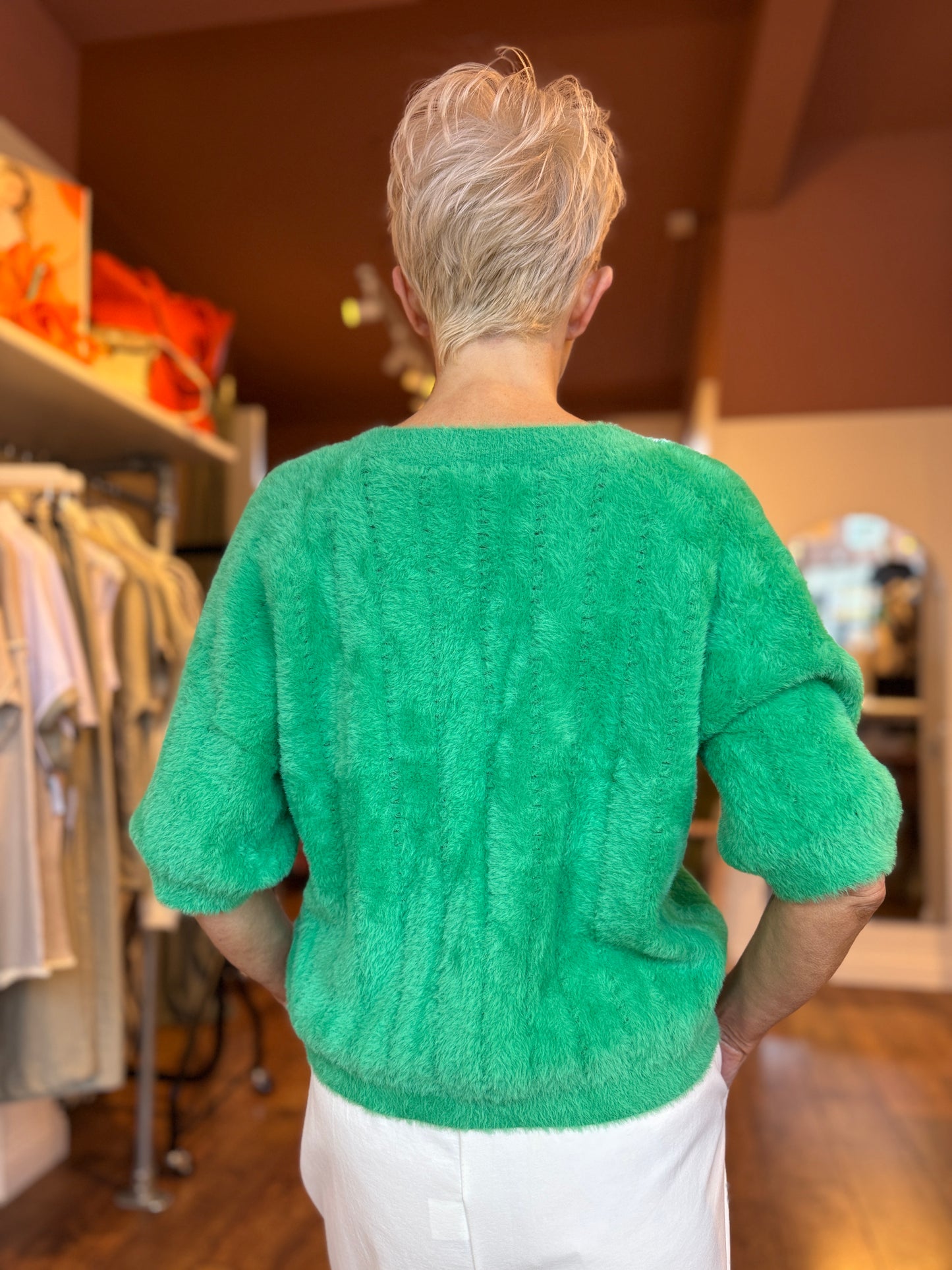 Chris Clover Green Top