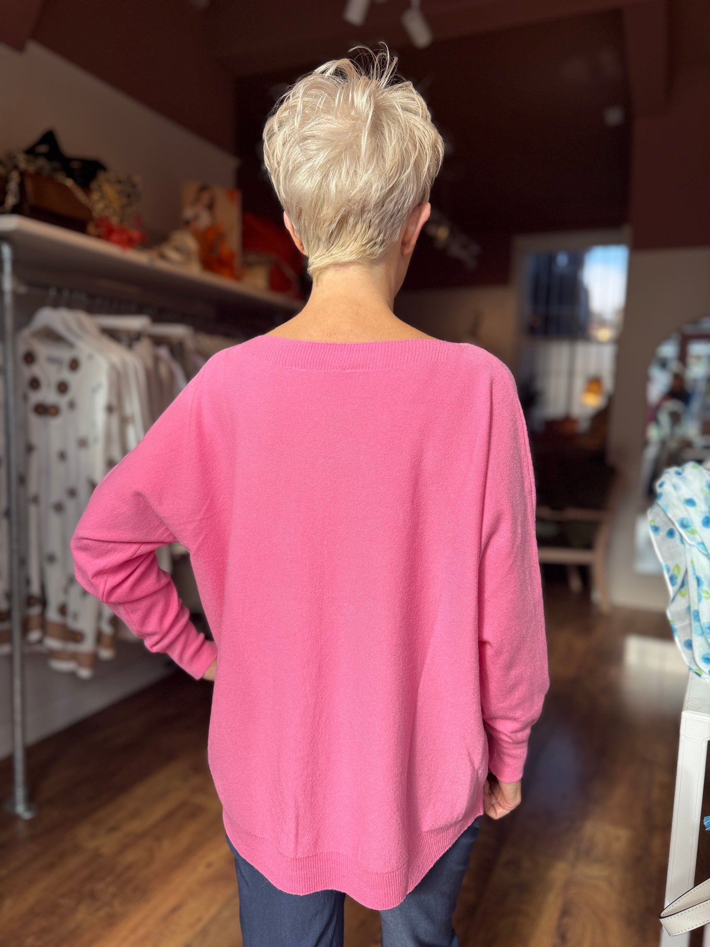 Pink Knit